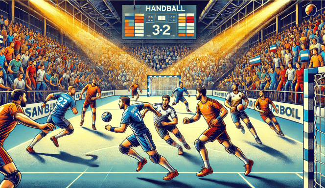 Image sur L'équipe de france de handball aux jeux olympiques